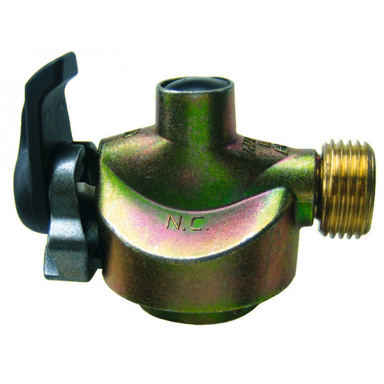 Gas regulator adapter clip-on 21 mm