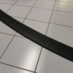 Loading sill protector for VW T6/T6.1 Multivan & Caravelle, stainless steel, black