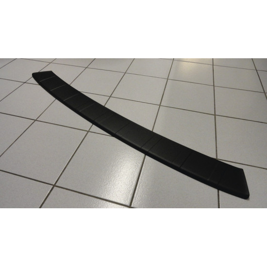 Loading sill protector for VW T6/T6.1 Multivan & Caravelle, stainless steel, black