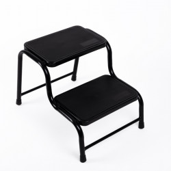 Double step steel - Black