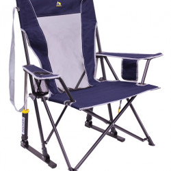 Comfort Pro Rocker camping chair - indigo blue