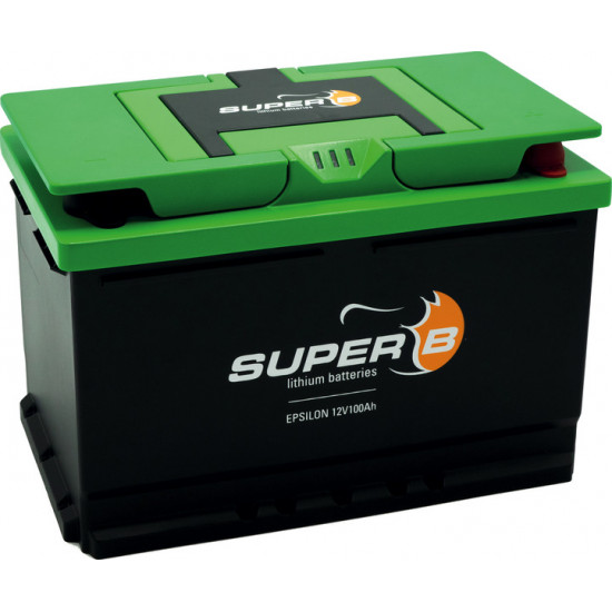 Lithium battery Super B Epsilon 100Ah (LiFePo4) 12V