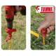 Fiamma Ground Anchoring Peg Kit, 27-piece