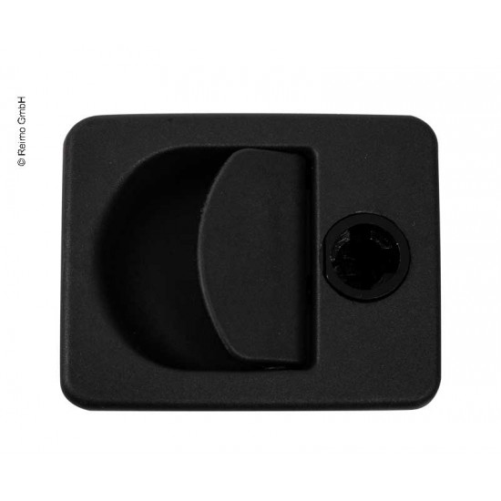 Recessed handle lock for wall thickness 28-45 mm