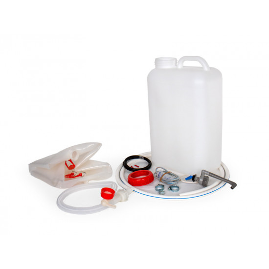 Installation kit for canister system