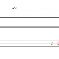 Swivel base extension kit for Ford Transit Custom and Tournero from 2014 onwards