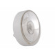 Folding suction hooks, white - set of 2