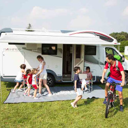 FIAMMA Markise F45S sch.4,5m rg, The awning for motorhomes, caravans and camping buses with 2 piping rails