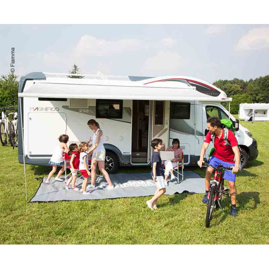 FIAMMA Markise F45S sch.4,5m rg, The awning for motorhomes, caravans and camping buses with 2 piping rails