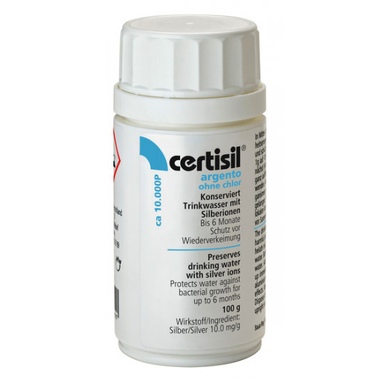 Certisil Argento CA10000P water disinfection, 100g