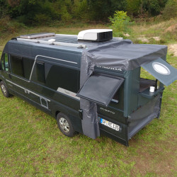 XXL Sleep room concept - extension for panel vans L1-L3, H2