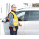 Yellow safety vest ES/P regulation