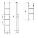 Access ladders for sleeping lofts or bunk beds