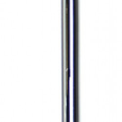 Wall bar with shower holder, chrome-plated