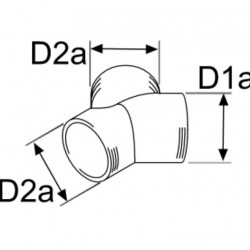 Y-piece distributor 80/60/60