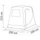Rear tent “Update Vito Premium” for Mercedes Vito from model year 2015