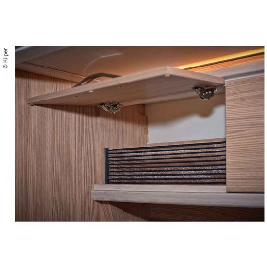 KIIPER Mini Storage Net Set of 3, for 200mm installation width, black lined