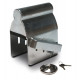 Box lock for caravan with disc lock