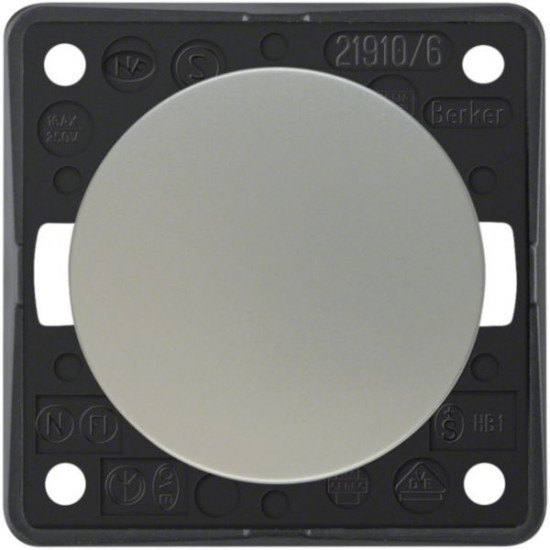 Integro rocker switch - matt chrome