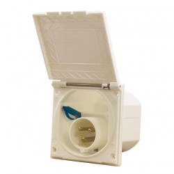 Loose CEE socket cover, beige