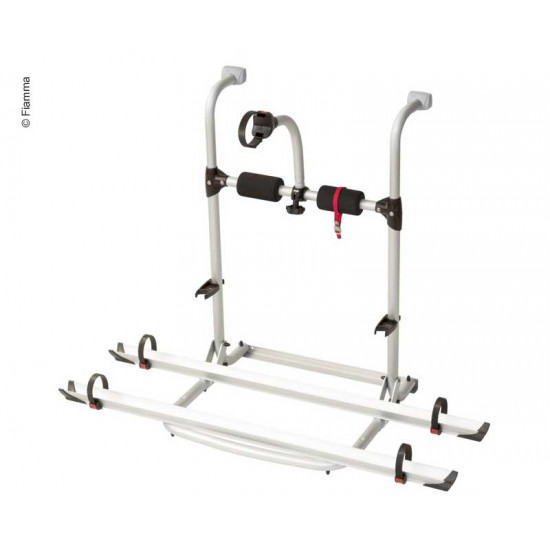 Rear-mounted carry bike, ultralight, 2-wheeled