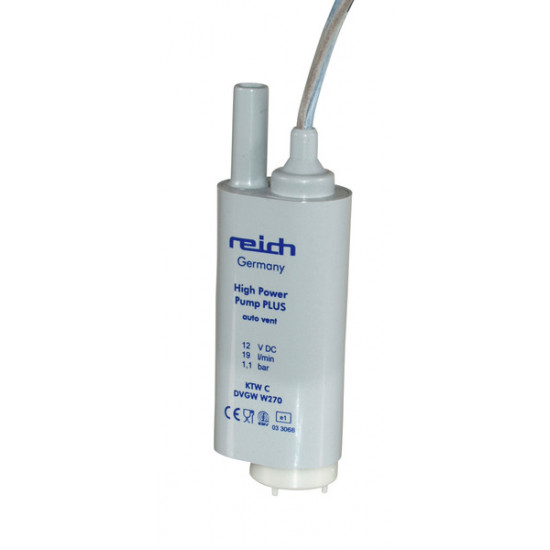 Power Pump Easy - Submersible pump 12 l/min - 0.5 bar - 1 m cable - Incl. strainer