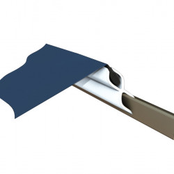 Double keder rail - 2500 mm