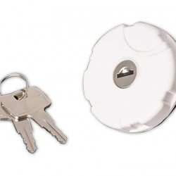 Water Cap lockable white
