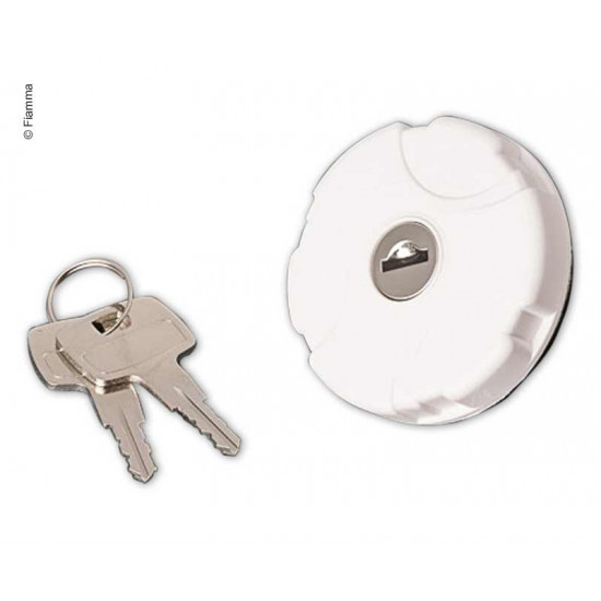 Water Cap lockable white