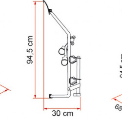 Carry Bike - Aluminum bike carrier T2/T3