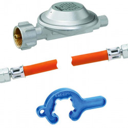 Connection/conversion kit for grills with 1/4" LH thread - 50 mbar