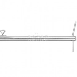 Canopy support - pin rod, Ø25, 265mm, steel
