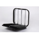 RW-Trailer horse trailer window with grille and lockable
