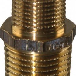 Brass adapter 1/2" to 3/8"