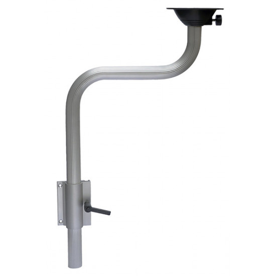 Swivel table frame made of aluminum