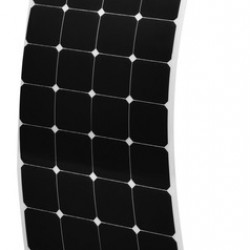 Flexible solar modules »Power Panel Flex 160« 12V/160W, 1460 x 540 x 3mm, white