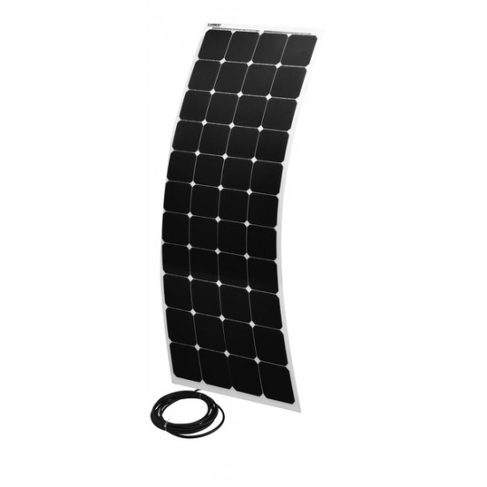 Flexible solar modules »Power Panel Flex 160« 12V/160W, 1460 x 540 x 3mm, white