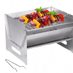 CAMP4 stainless steel folding grill 250x300x220 mm