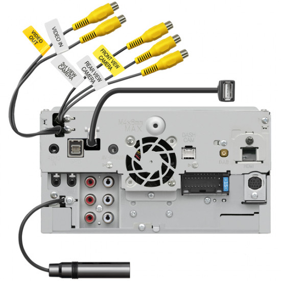 KENWOOD DNR992RVS Navitainer with 10.1" HD display