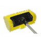 Car wash brush with all-around brush and adjustable handle 1.15 - 1.8 m