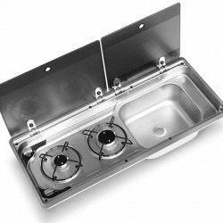 Campervan conversion kit 50 KD - Cooker-sink combination & built-in refrigerator
