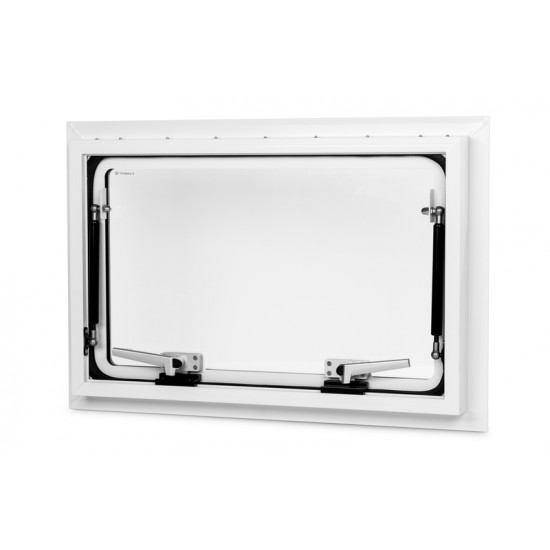 RW Explorer safety glass awning window for expedition vehicles - White