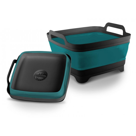 Washing-up bowl with bottom drain - Anthracite / Petrol