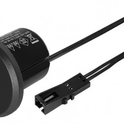 Compact USB-C/-A flush-mount socket