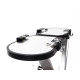 Trolley 2-flame gas grill with ignition fuse - 50 mbar