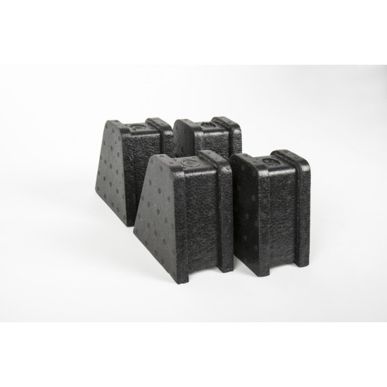 Spacers for use with caravan protective roof/cover - 4 pieces per set