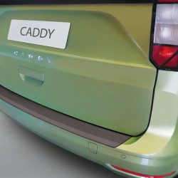 ABS loading sill protector for VW Caddy V - with paintable bumper