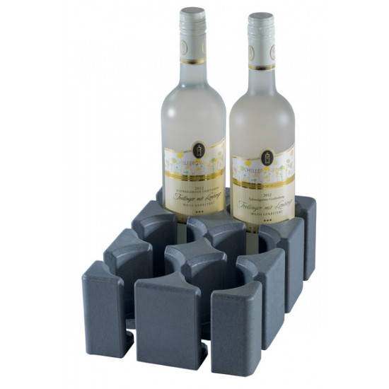Purvario glass/bottle holder, tall - set of 6