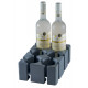 Purvario glass/bottle holder, tall - set of 6