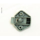 Snap-on catch for cabinet handle - Oval